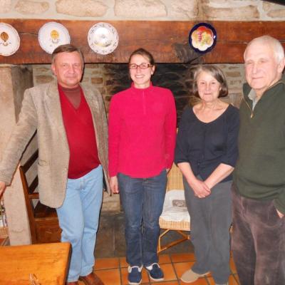 Visite d'un éleveur Russe avec Interlim